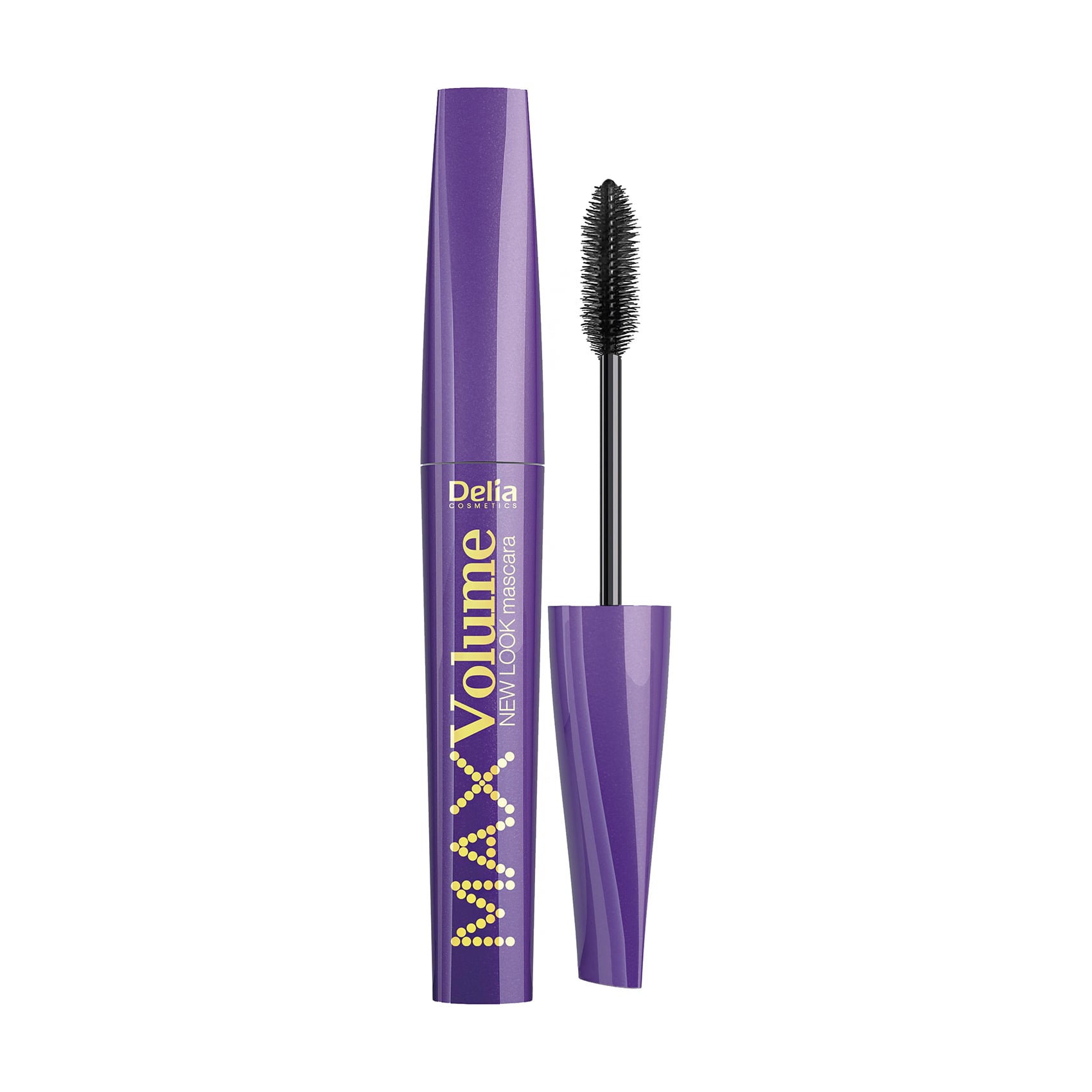 Туш для вій Delia Cosmetics Max Volume New Look Mascara Black, 12 мл
