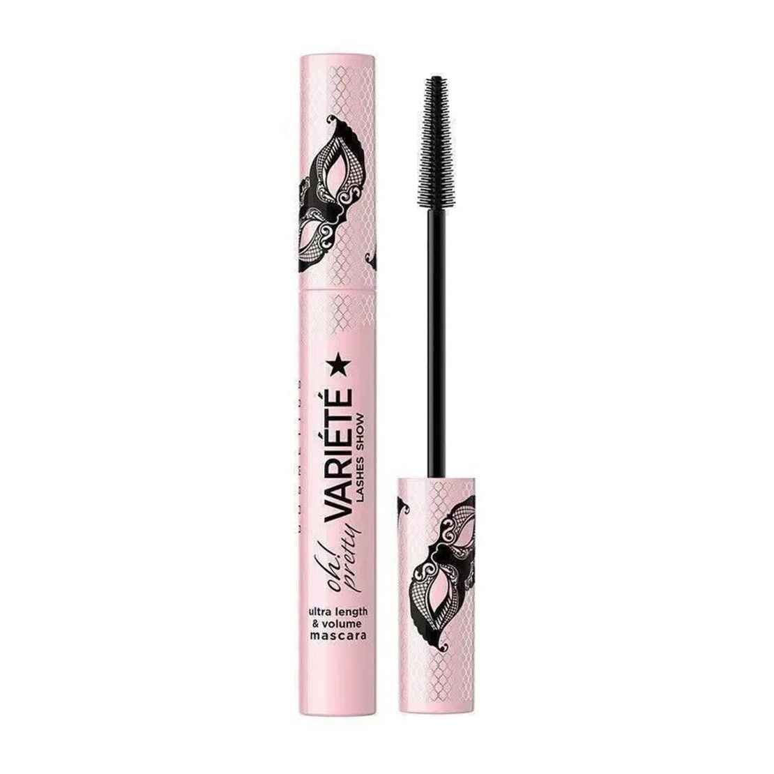 Туш для вій Eveline Cosmetics Variete Lashes Show Oh Pretty Mascara подовжувальна, Black, 10 мл